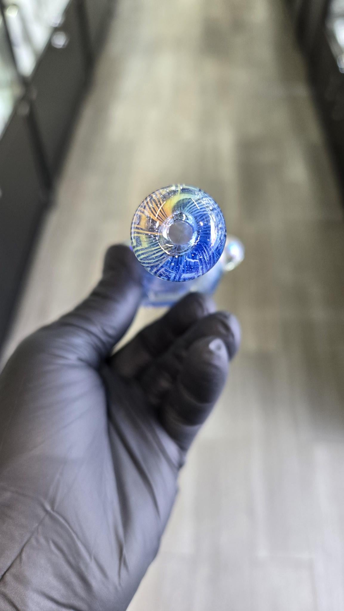 Hefe Glass - Fumed Etch Spoon #2