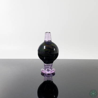 BoroLoco Glass Space Tech Bubble Cap | High-Quality Carb Cap for Dabbing with Optimized Airflow and Space Tech Design

