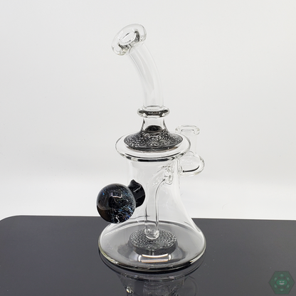 Boss Haas Wig Wag Jammers | Durable Glass Banger with Artistic Wig-Wag Design for Maximum Flavor and Heat Retention

