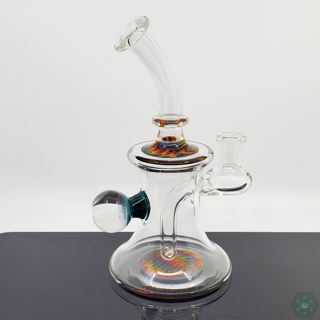 Boss Haas Wig Wag Jammers | Durable Glass Banger with Vibrant Wig-Wag Pattern for Long-Lasting Performance

