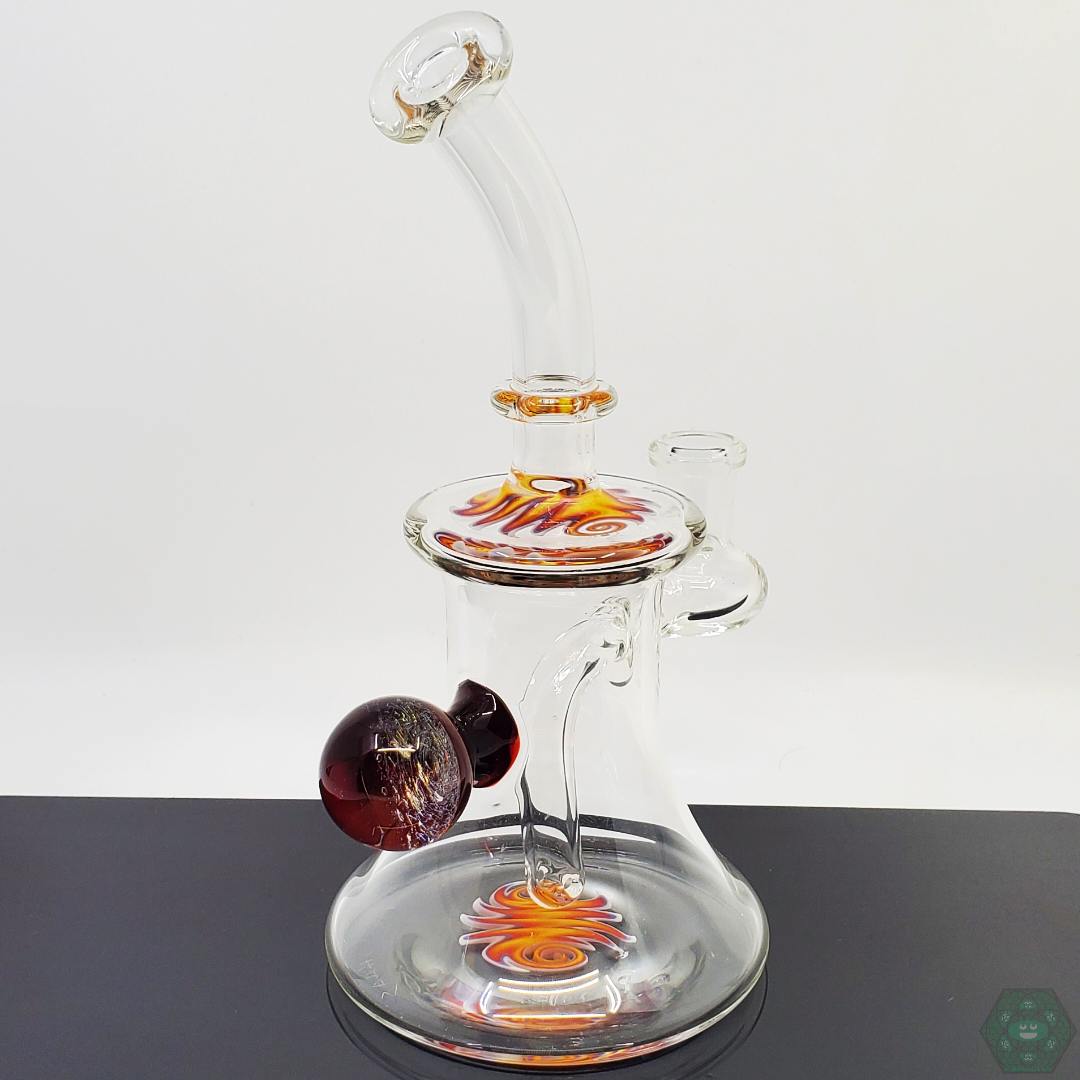 Boss Haas Wig Wag Jammers | Vibrant Glass Banger for Enhanced Flavor Delivery and Superior Heat Retention

