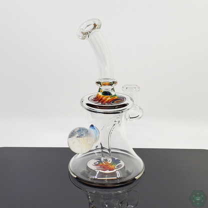 Boss Haas Wig Wag Jammers | Glass Dabber with Stunning Wig-Wag Design, Perfect for Collectors and Dabbing Enthusiasts


