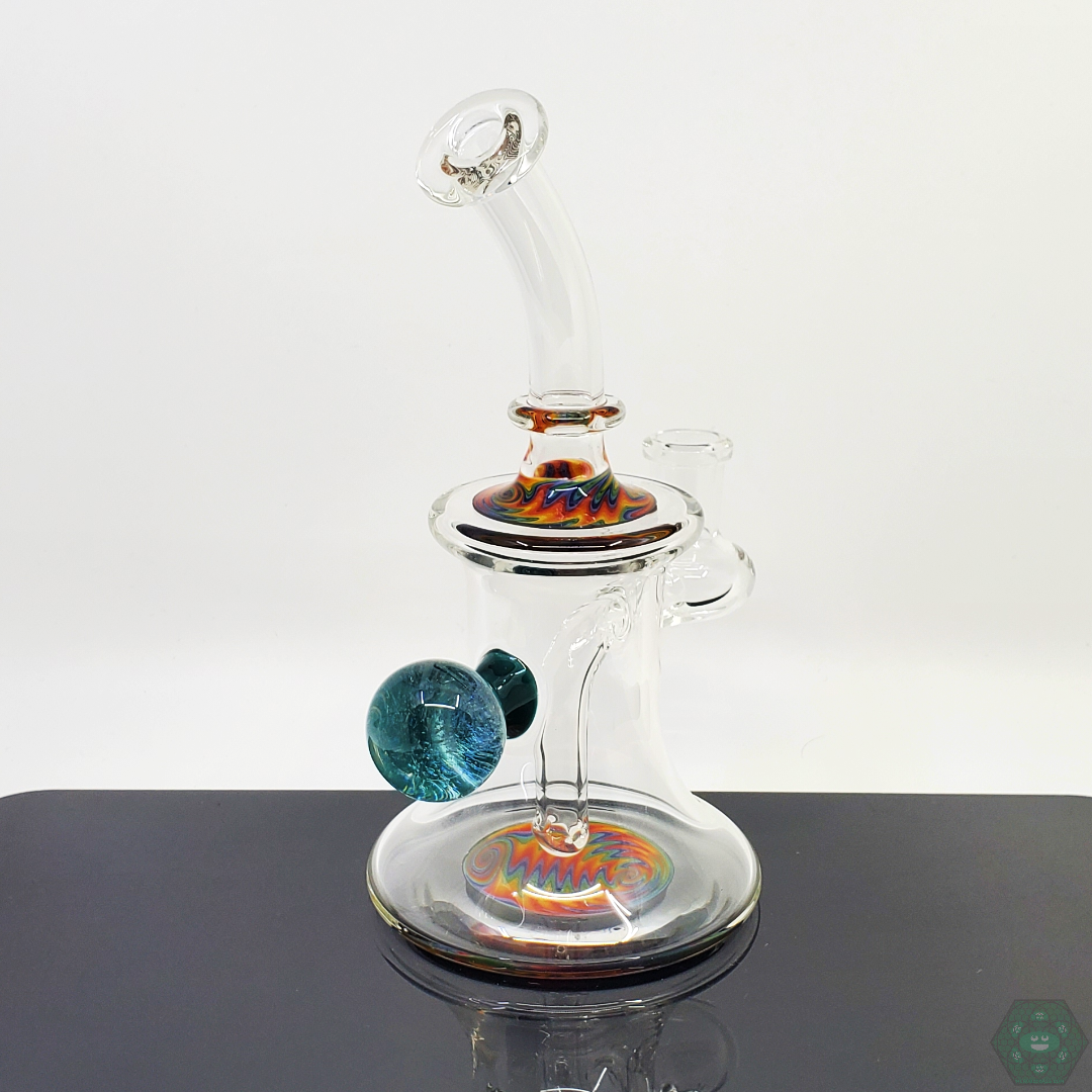 Boss Haas Wig Wag Jammers | Superior Heat Retention and Flavor Enhancement with Artistic Glass Design

