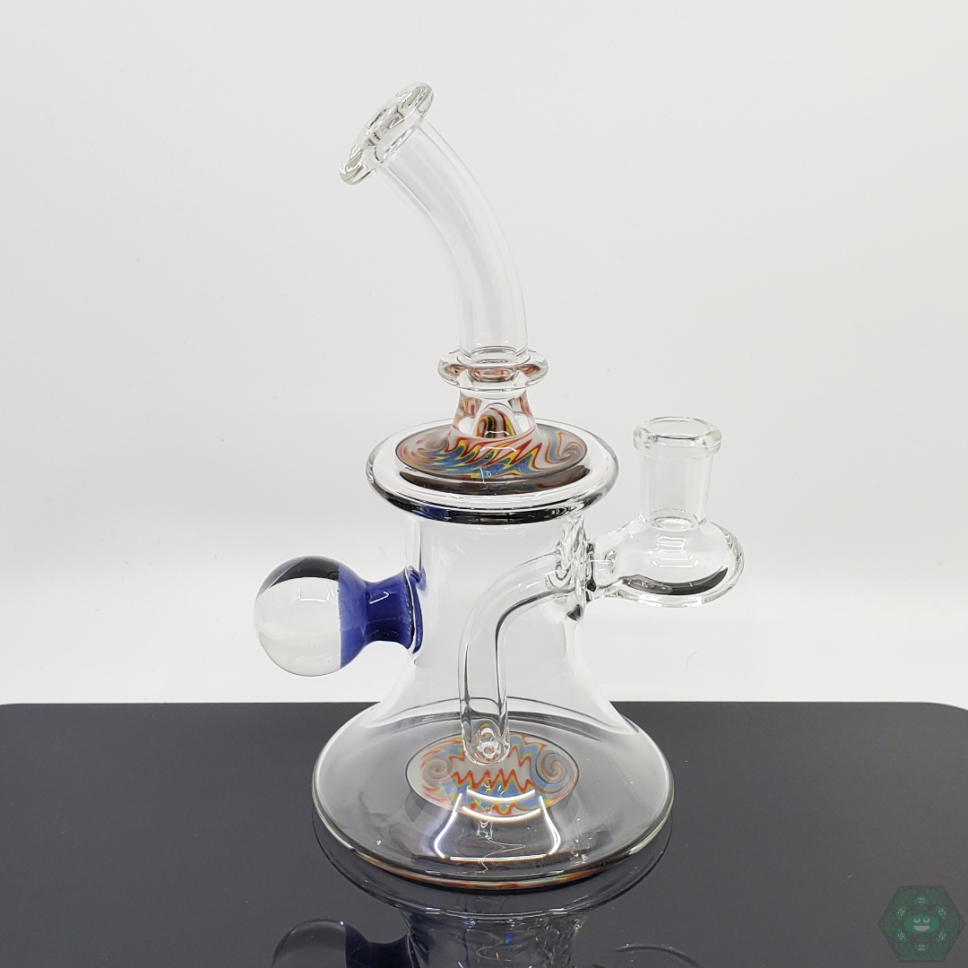 Boss Haas Wig Wag Jammers | Vibrant and Durable Glass Banger for Heat Control and Flavorful Dabbing Sessions

