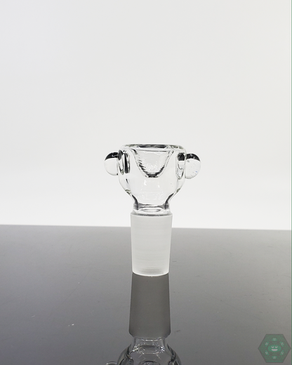 BSG 18mm Bulb Slide, an ergonomic glass bowl designed for comfortable handling and a smooth smoking experience.
