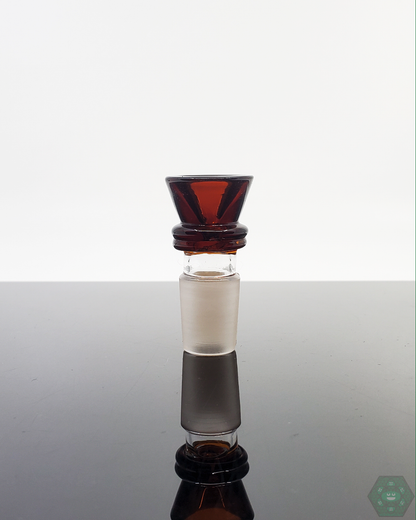  BSG 18mm Full Color Glass Slide, perfect for adding a touch of vibrant style to your glass pipe.