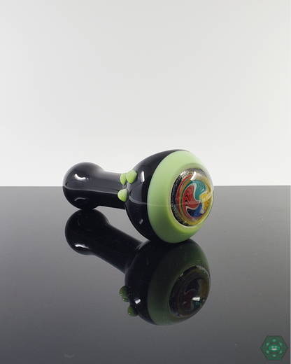 BSG 5" Reversal Design Spoon, featuring eye-catching wig-wag pattern and smooth airflow for consistent hits.