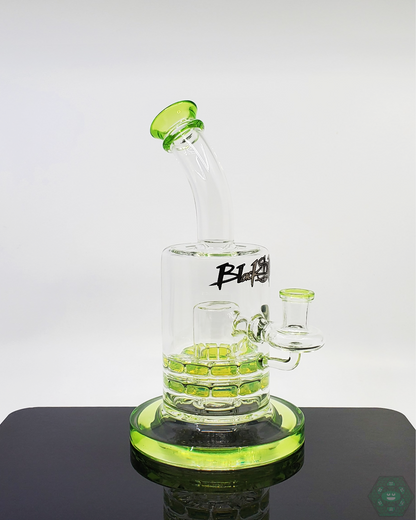  BSG 9.75” Double Ratchet Recycler, designed with dual ratchet percs for smooth and efficient filtration.