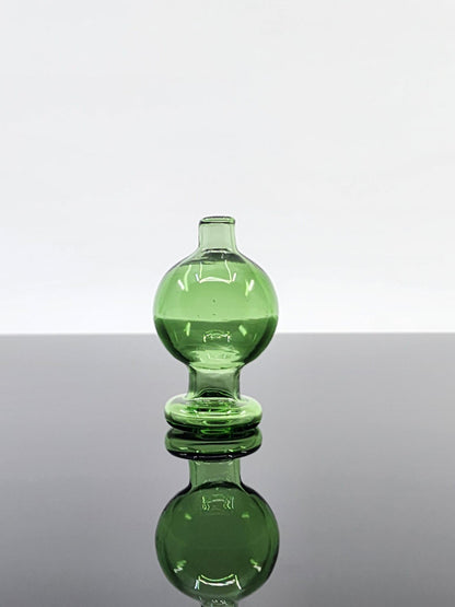  Close-up of the BSG Full Color Bubble Cap, showcasing the detailed, colorful design and durable construction for efficient airflow and improved vapor control.