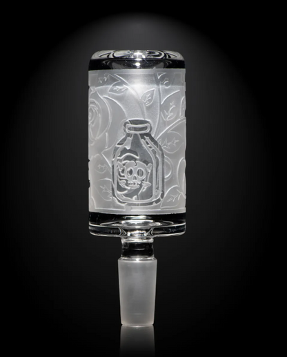 Milkyway Glass - Tonic Rose Clear Long Bowl