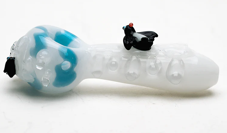 Empire Glassworks Icy Penguins Mini Spoon