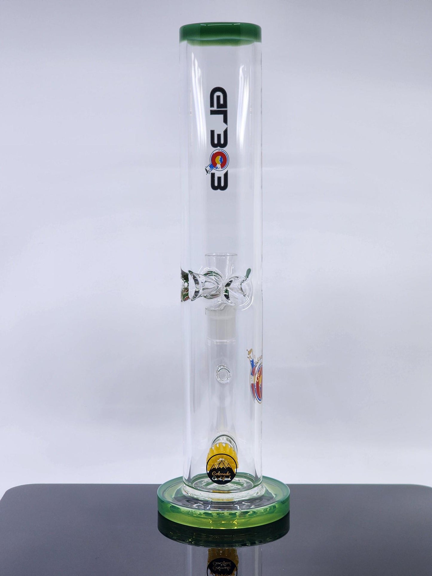 Glass Lab 303 - Lace Dagger Straight Tube