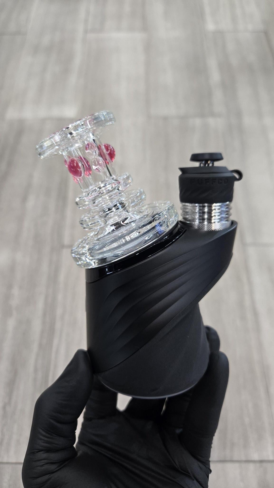 Aj Surf City - Clear Dry Top Puffco Peak/Pro Attachment
