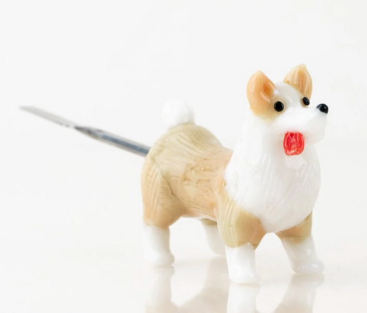 Empire Glassworks Corgi Dabber