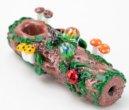 Empire Glassworks Mossy Log Dry Pipe