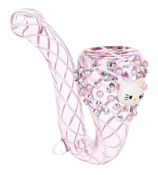 Greetings Kitty Glass Sherlock Pipe