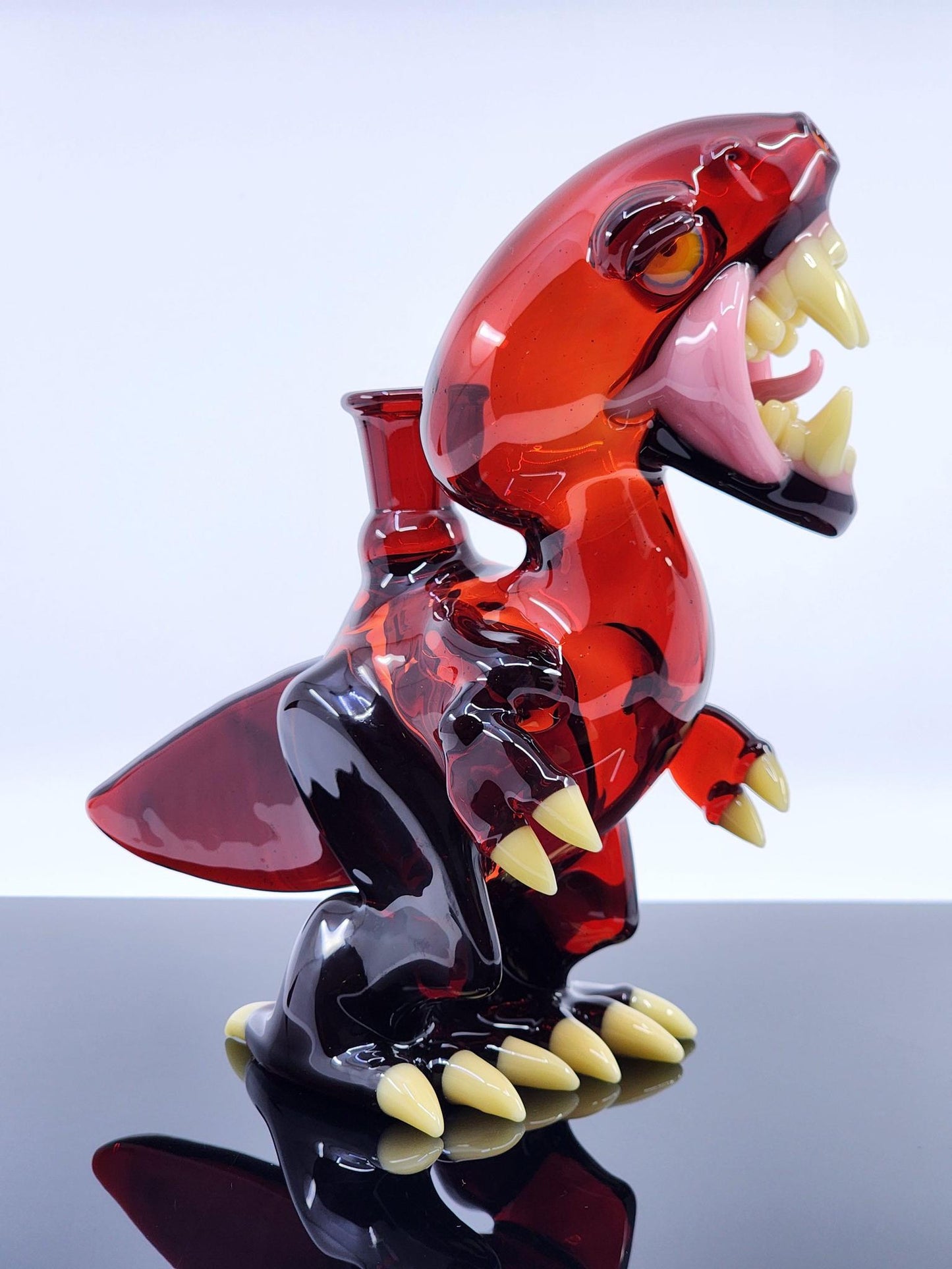 Elbo Glass - Open Mouth Raptor V3 TREX