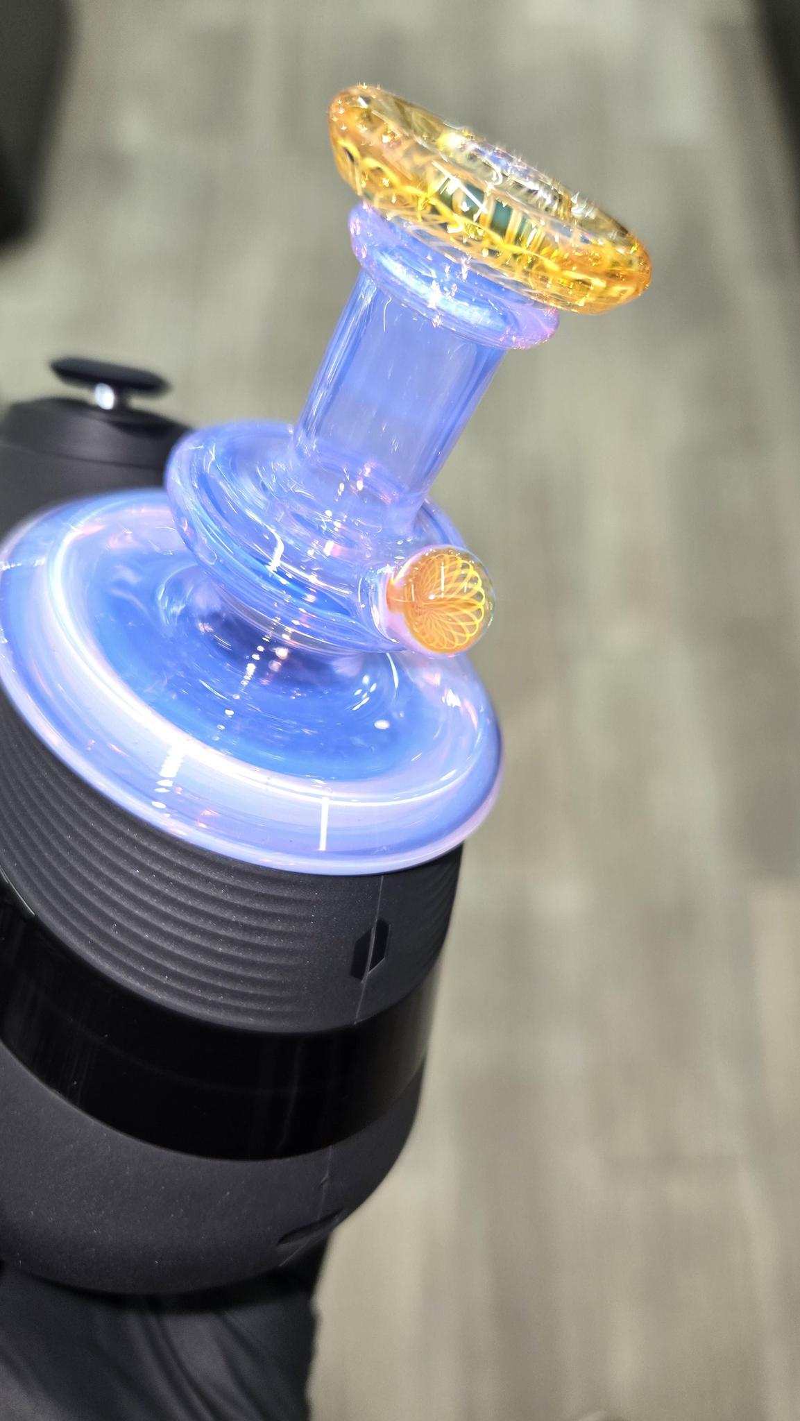 Gatez Glass - Neo Opal Dry Top Puffco Peak/Pro Attachment