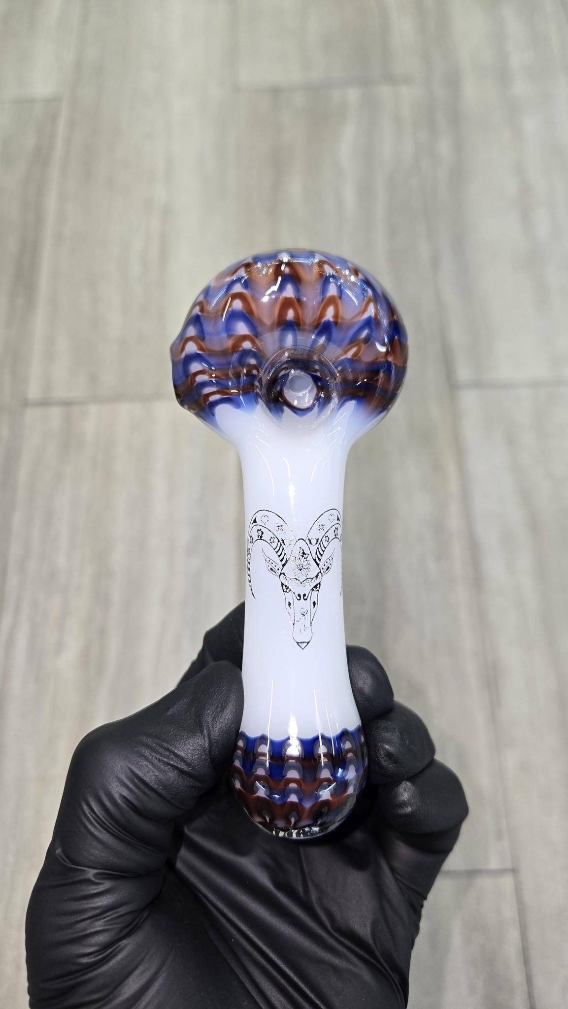Izlow Glass - Assorted Design Handpipe