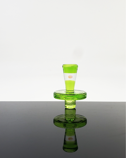 Campfire Quartz Opal Tower Cap displayed, highlighting the opal accent and sleek quartz design.