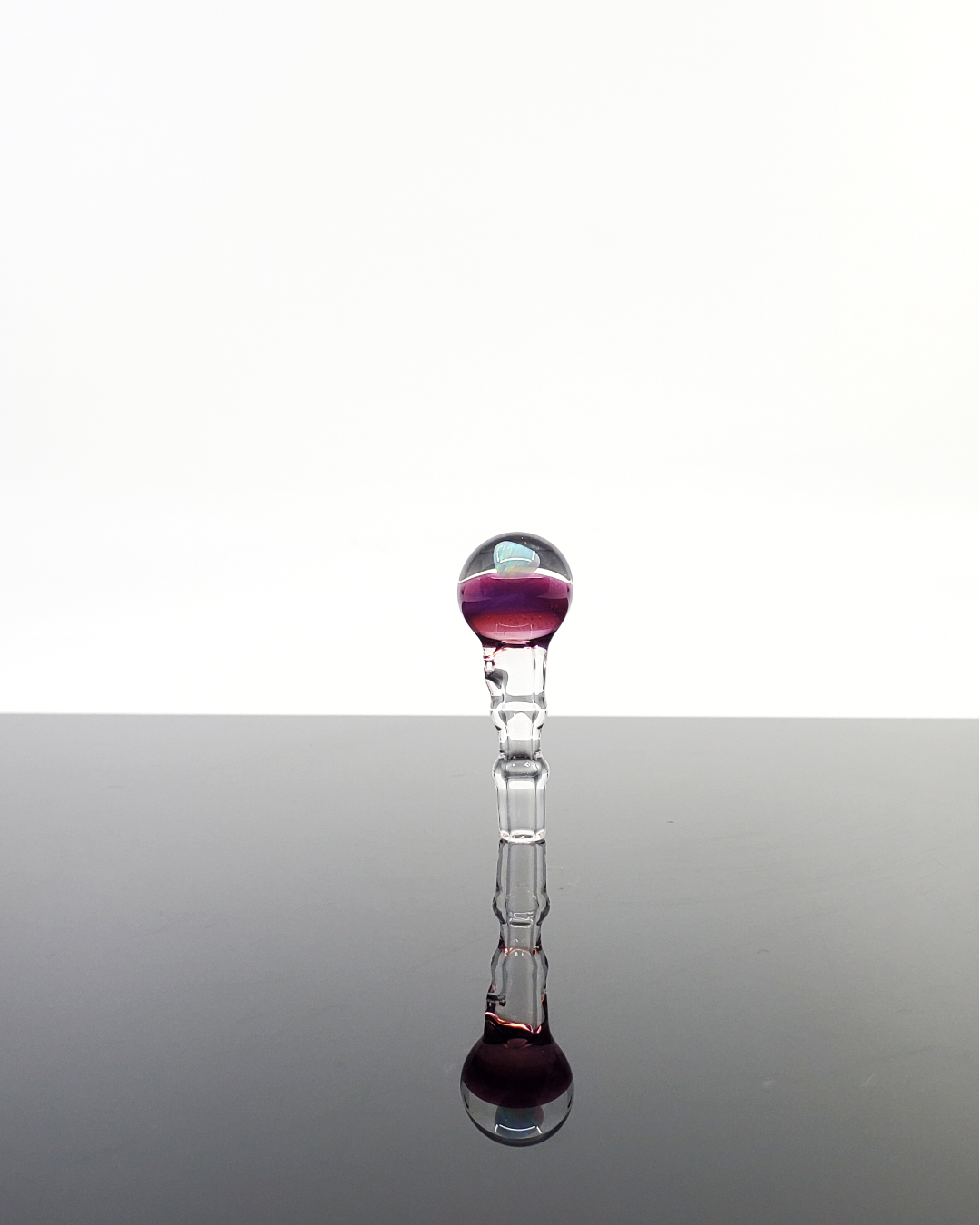  Captain Tokez 3DXL Joystick Cap attached to a Puffco device, illustrating fit and style.