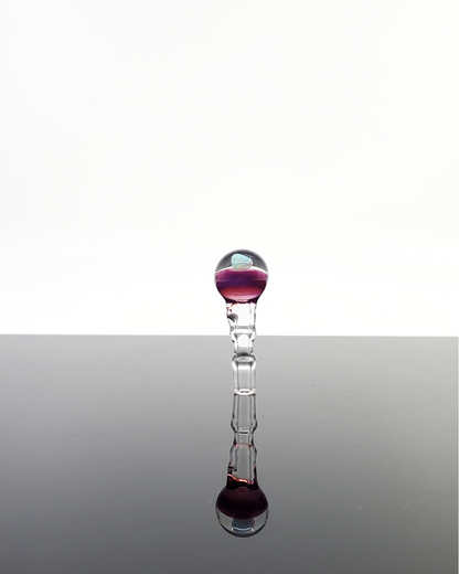  Captain Tokez 3DXL Joystick Cap attached to a Puffco device, illustrating fit and style.