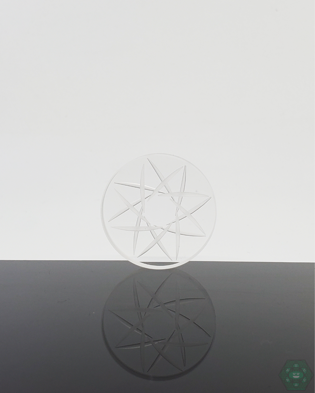 Channel Cap Quartz Double Coin with dual coin design, providing superior airflow and enhancing vaporization for optimal concentrate performance