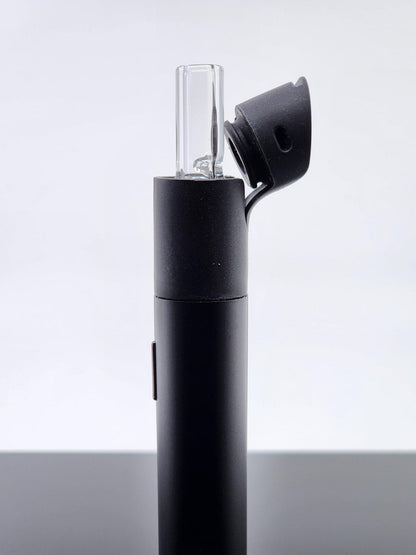 Clear Pivot Mouthpiece by Simple Human, compatible with Peak and Peak Pro, providing an upgraded, smooth vapor experience with precision.