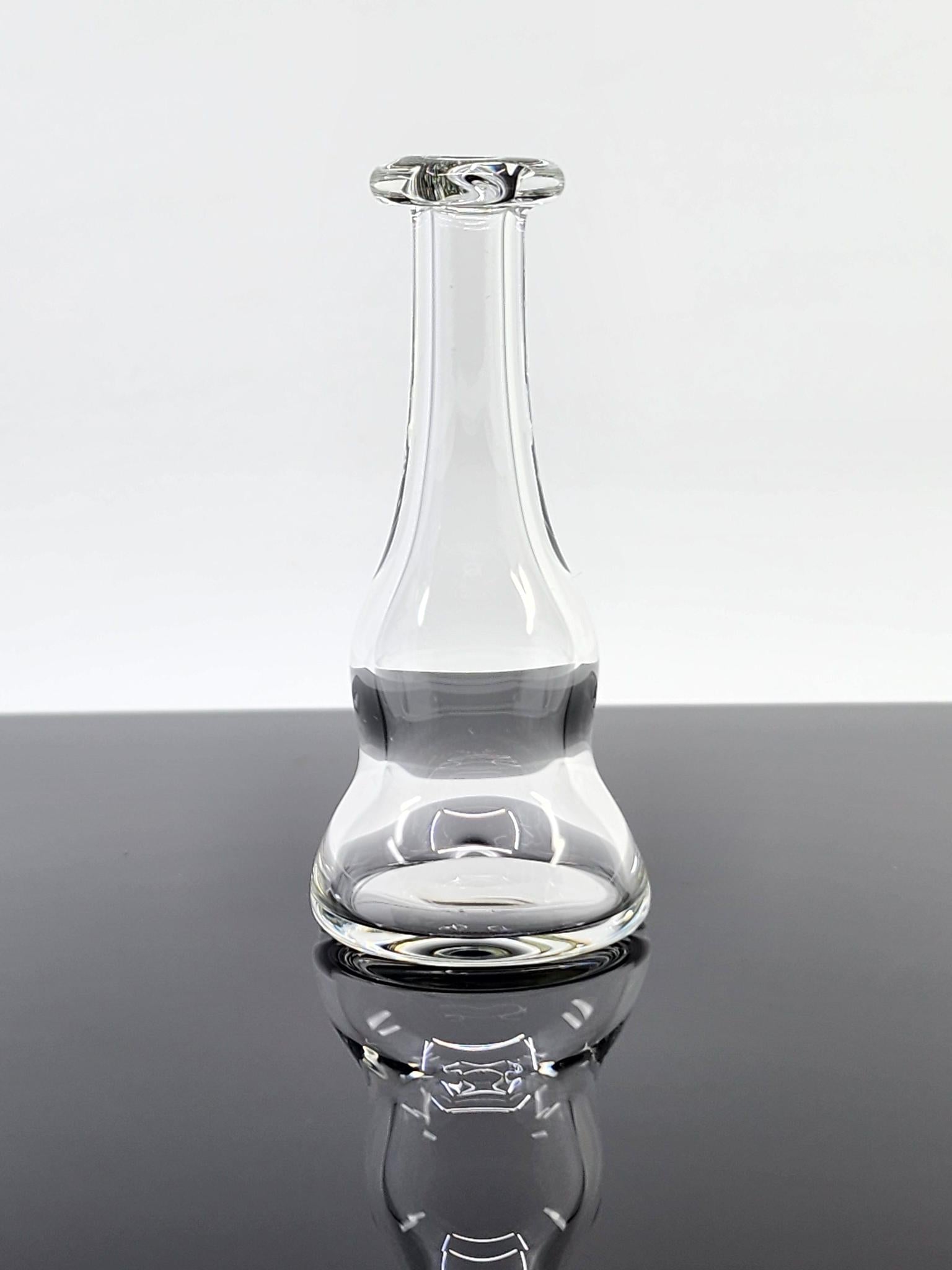 Clear Puffco Dry Top by Soft Spoken Glass, fits Peak and Peak Pro, 6.5"-7" height, stylish design for improved airflow and dabbing sessions.