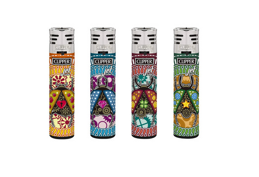 Clipper Classic Lighter: Large Jet Flame, Refillable, Wind Resistant