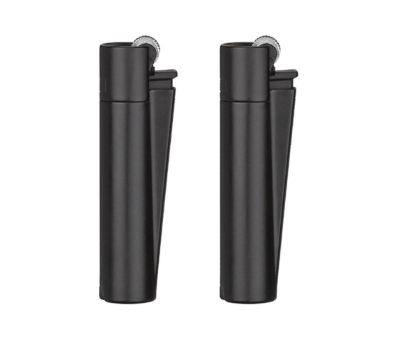  Clipper Metal Lighter with child-resistant mechanism, fixed flame, and nylon exterior for safety and durability.