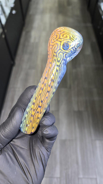 Hefe Glass - Fumed Etch Spoon #3