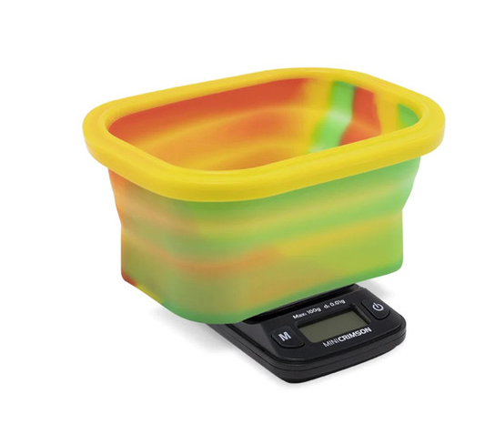 Truweigh - Mini Crimson Collapsible Bowl Scale 100g x 0.01g