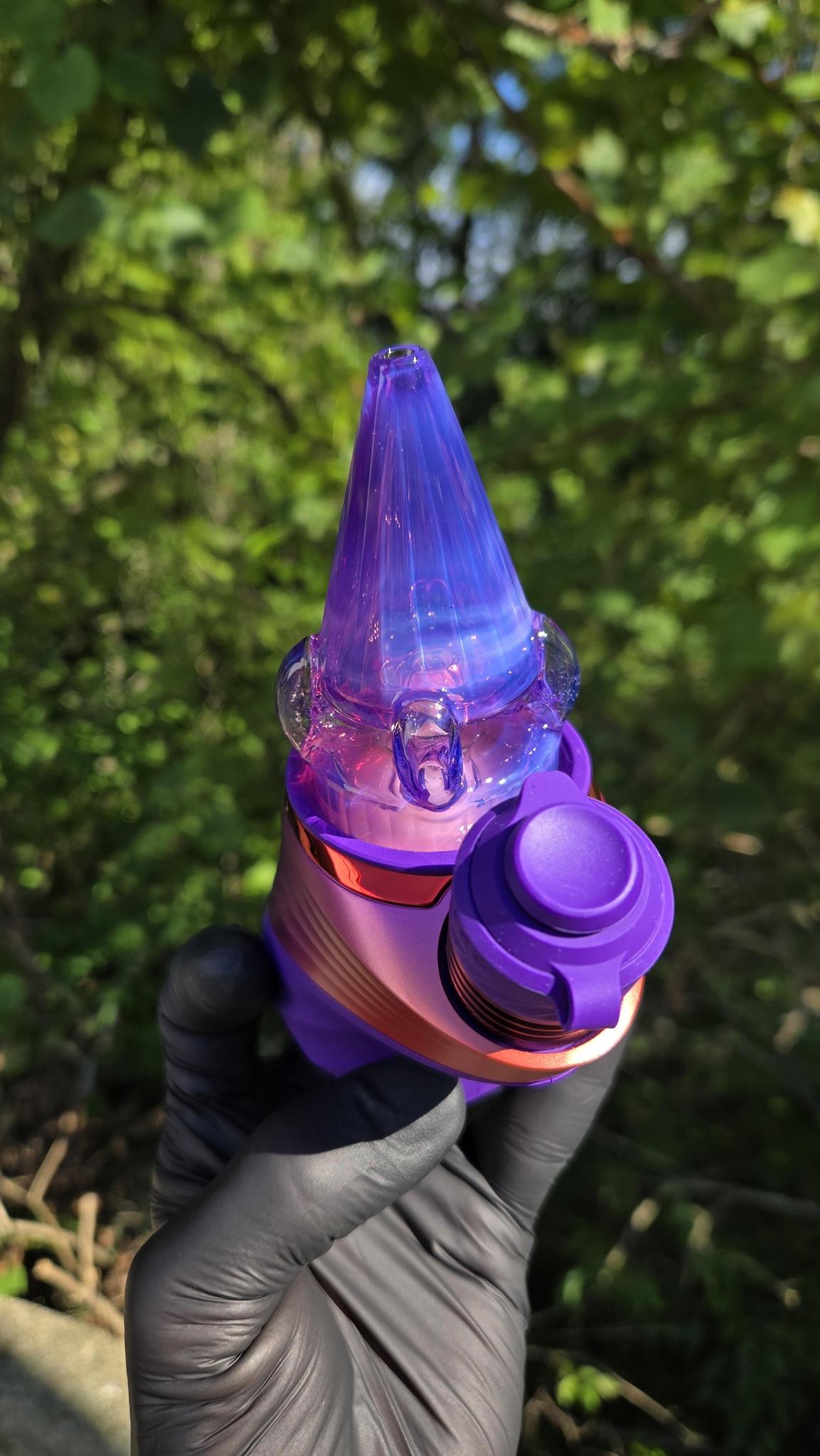 Sleeps - Full Color Faceted With Opal Dry Puffco Peak/Pro Attachment #3