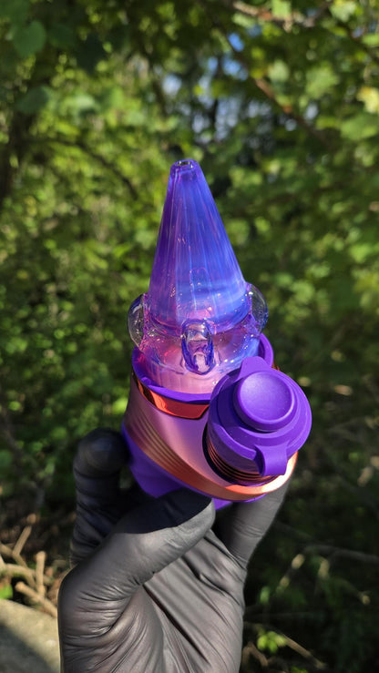 Sleeps - Full Color Faceted With Opal Dry Puffco Peak/Pro Attachment #3