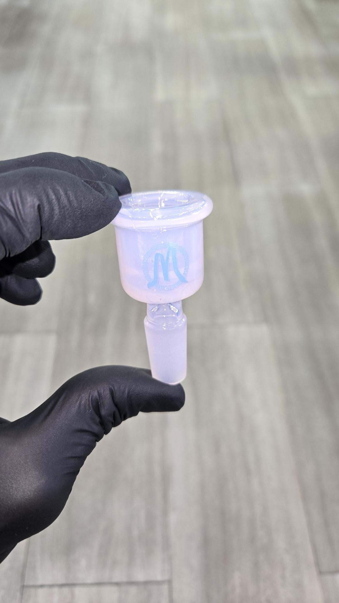 Monark Glass - 13" 38MM Color Accents Recycler