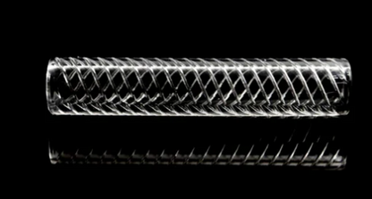 Ruby Pearl Co - Hollow Quartz Pillars (Spiral)