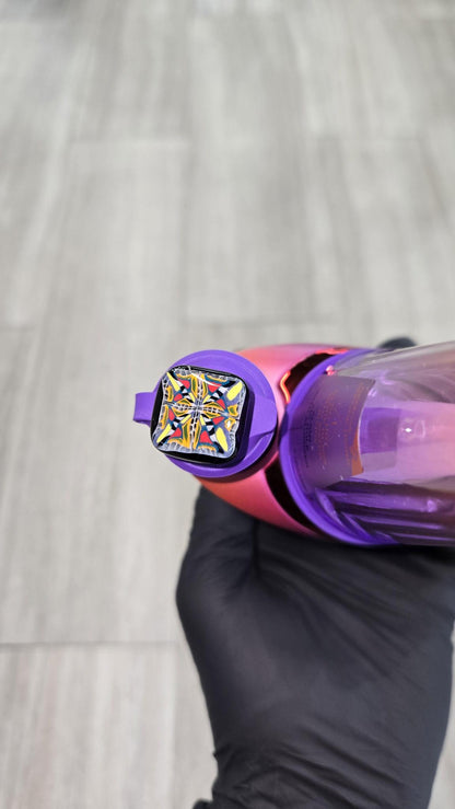 Hefe Glass - Murrine Tile 3DXL Puffco Peak pro Joystick Cap #1
