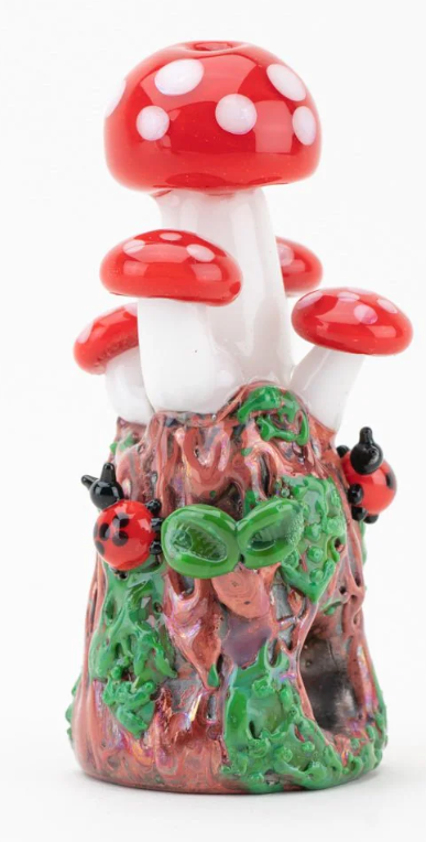 Empire Glassworks Mushrooms Dry Piped