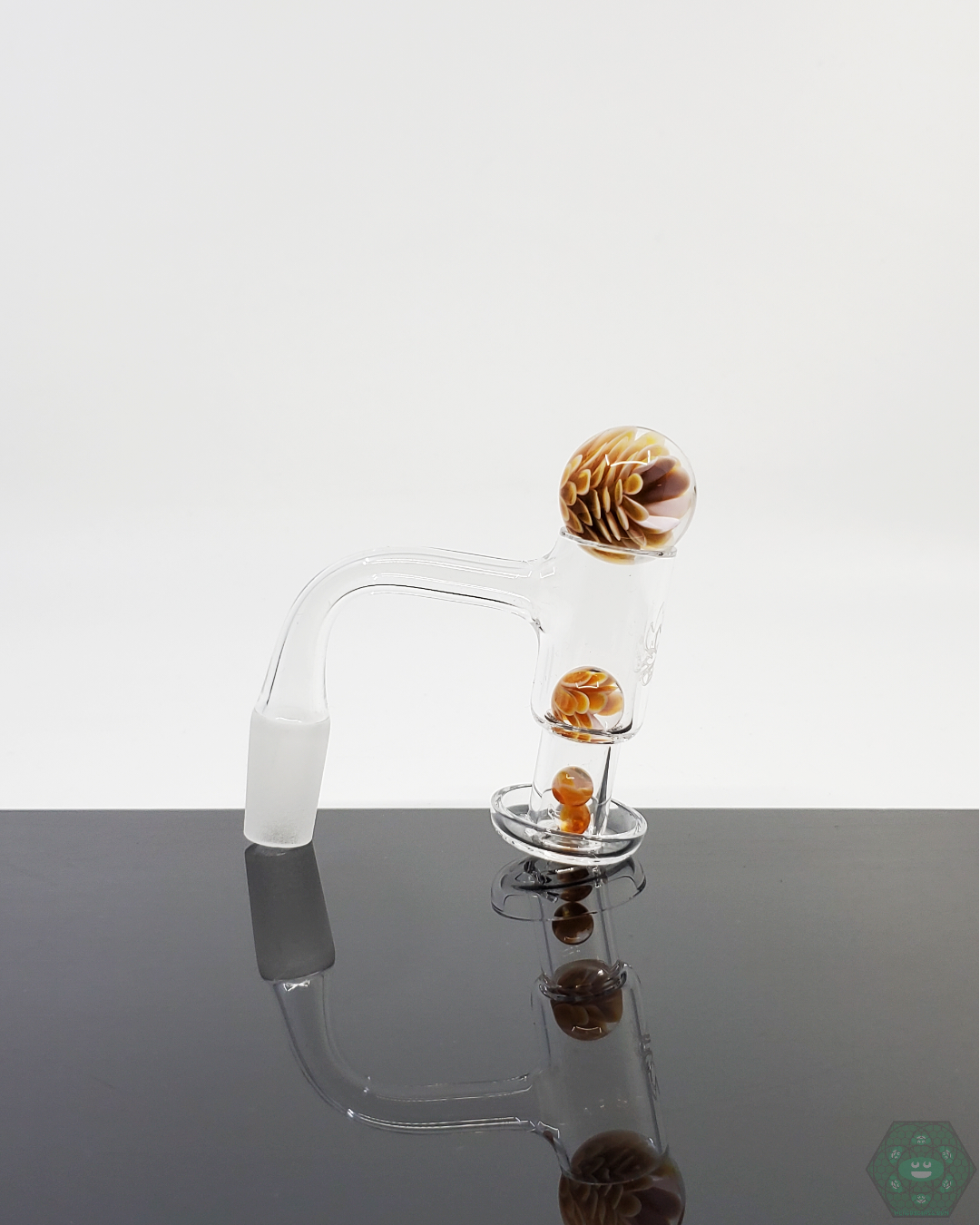 Divleli Terp Slurper Set featuring durable terp marble and pearls to enhance airflow and vapor retention.