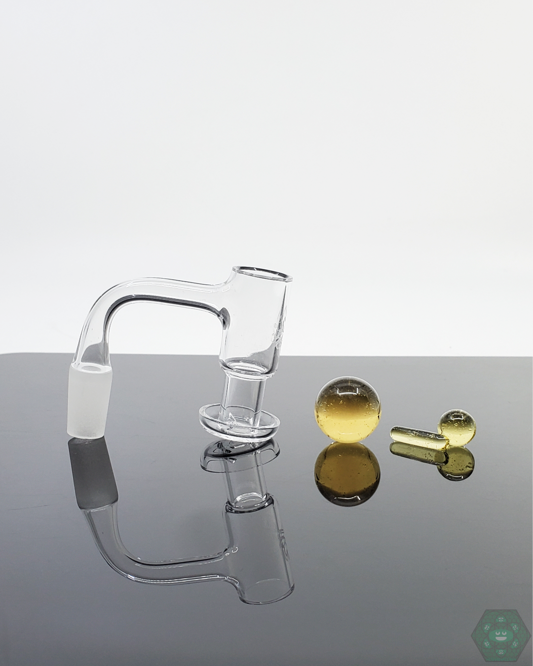 Terp Pillar from the Doq Glass Slurper Set, ensuring efficient heating and consistent vaporization.