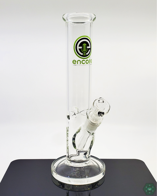 Encore Glass 11.25” Straight Tube | 50x5MM Sturdy Design | Smooth Hits