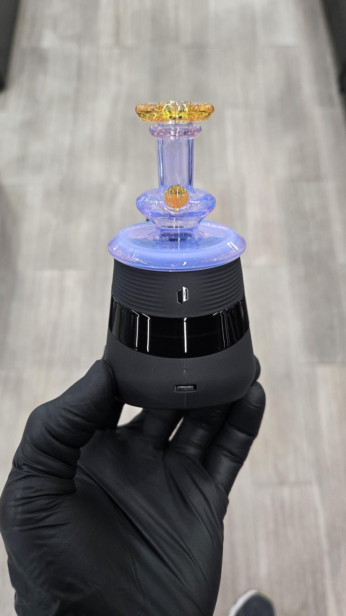 Gatez Glass - Neo Opal Dry Top Puffco Peak/Pro Attachment