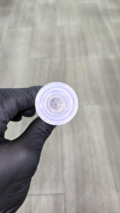 Monark Glass - 13" 38MM Color Accents Recycler