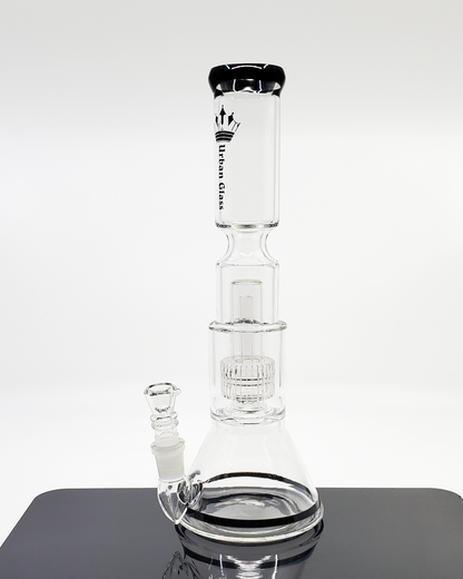 Urban Glass 11” Matrix Beaker | Durable Design | Matrix Perc Filtration