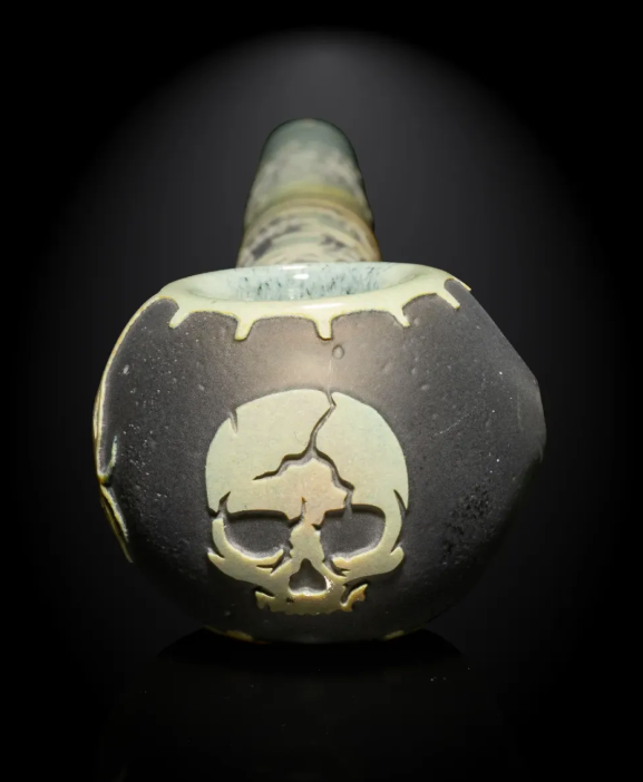 Milkyway Glass - Skull Emperor Handpipe
