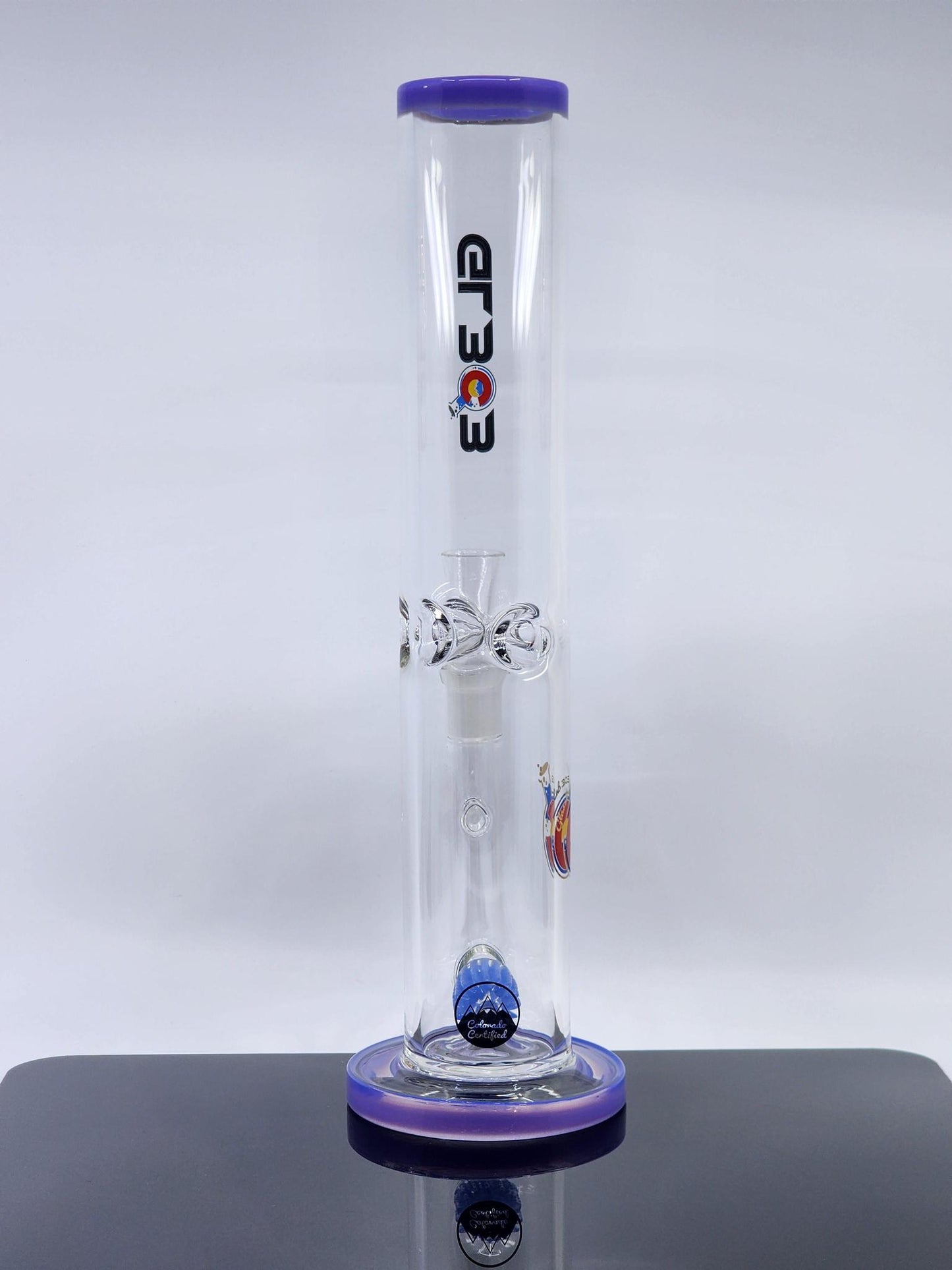 Glass Lab 303 - Lace Dagger Straight Tube