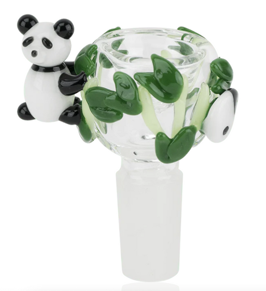 Empire Glassworks Panda Bowl Piece