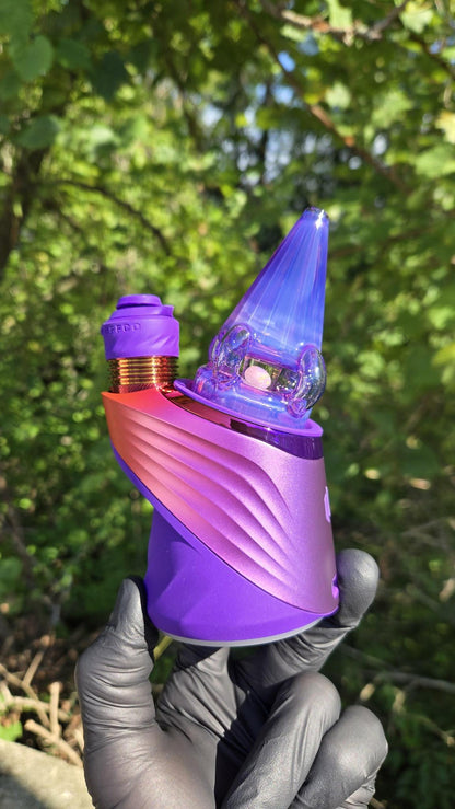 Sleeps - Full Color Faceted With Opal Dry Puffco Peak/Pro Attachment #3