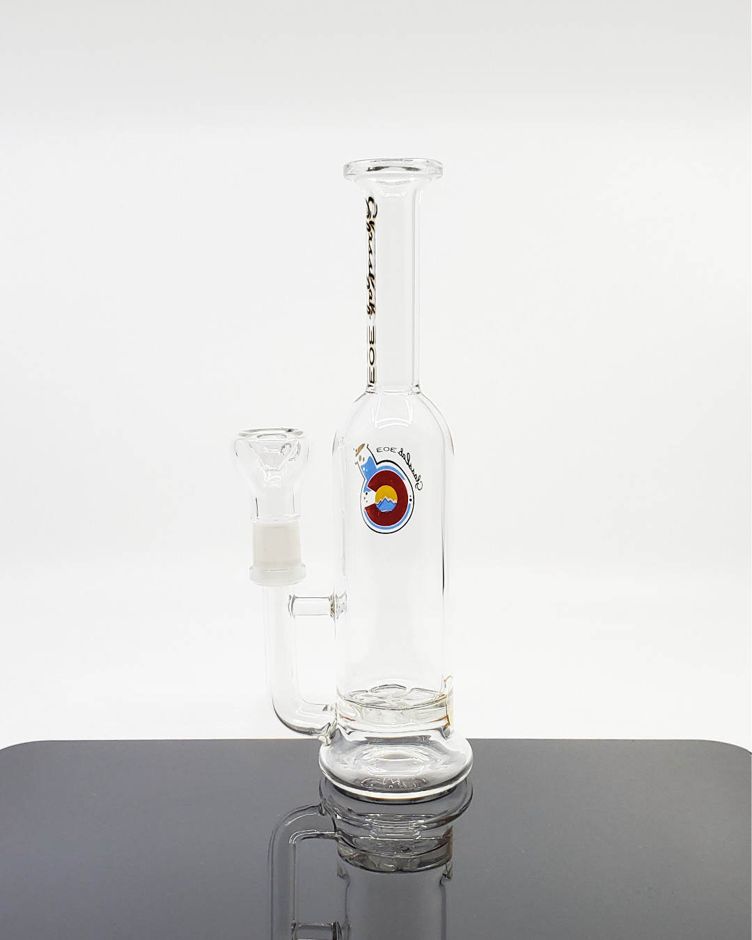 Glass Lab 303 Turbine Perc Straight Bottle - Smooth Hits with Turbine Filtration